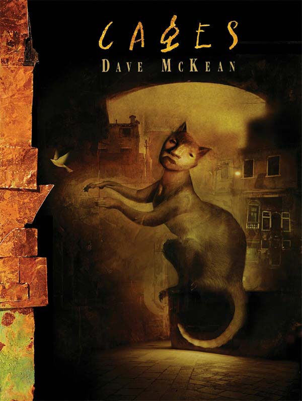 Cover of the graphic novel Cages