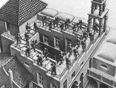 Ascending and Descending by Escher